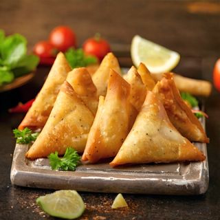 Samosa de Frango 1 p( chicken samosa 1 p)