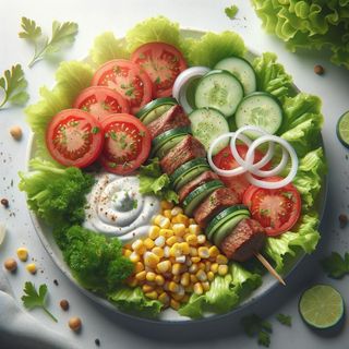 Sałatka Kebabowa
