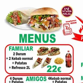 Menú familiar