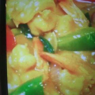 38.Gambas Con Salsa De Curry