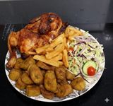 Whole Chicken served with Chips