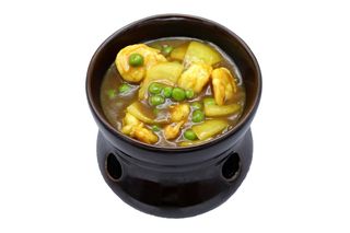 45-Gamberi in salsa curry