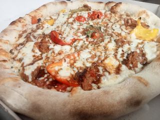 Pizza mechada especial (33 cm.)
