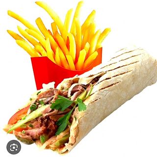 Rollo normal + Patatas