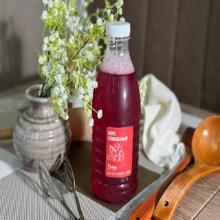 Морс клюквенный 0,5л в бутылке