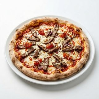 Pizza Doner Kebab De Ternera (20 Cm.)