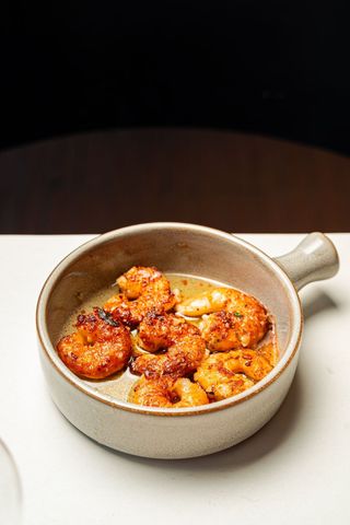 Gambas al ajillo