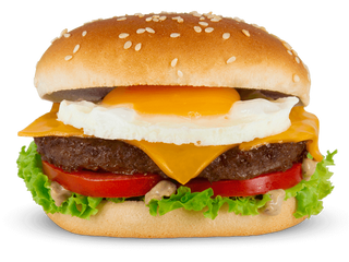 Burger À Cheval + Frites