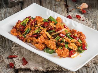 Курица острая хрустящая