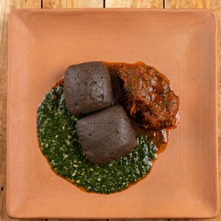 Amala & Ewedu