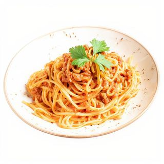 Pasta fresca con salsa vóngole