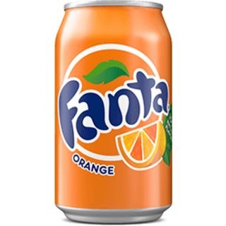 Fanta Naranja lata 330ml.