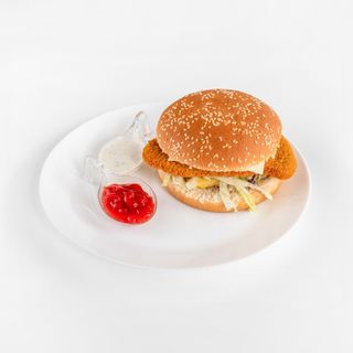 Burger chicken