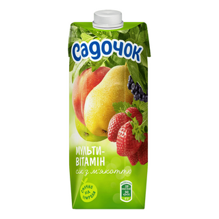 Сік Садочок в асортименті, 0.5л