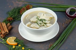 Пельмени со сметаной (0,7)