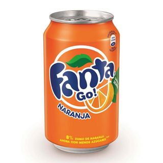 Fanta Naranja lata 330ml.