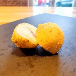 Mochi Cheesecake & Fresa