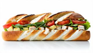 Menù panino chicken royal