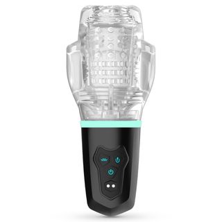 Masturbador Masculino Automático Sución Ayax Negro