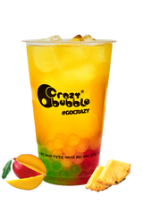 Bubble Tea Mango & Ananas