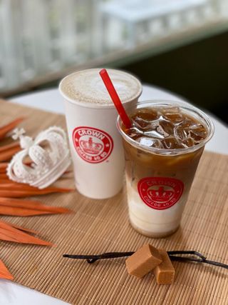 Crown Coffee Latte 22 OZ