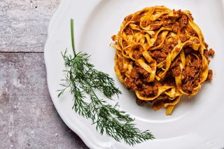 tagliatelle al ragù