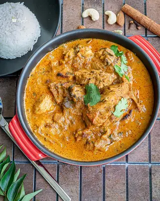 Chicken tikka kurma