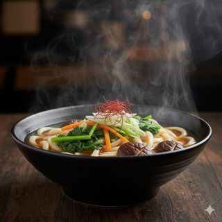 Udon con verdure