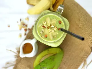jus d'avocat fruits secs