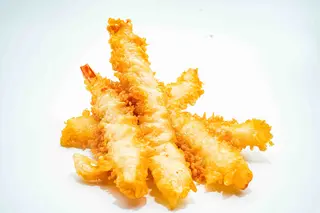 78. Tempura di gamberi*
