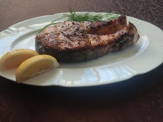 Сьомга-гриль.(Порція 300г)