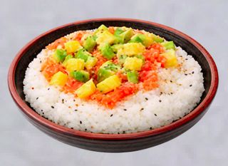 Chirashi  Saumon Avocat Mangue