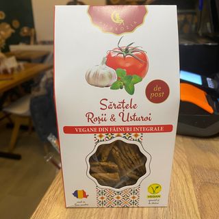 Saratele rosii si usturoi, de post