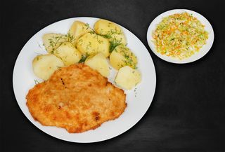 Pierś z kurczaka panierowana