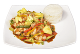 Wok Poulet Ananas