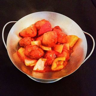 69 Cerdo Con Salsa Agridulce