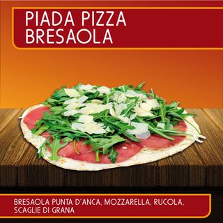 Piada Pizza Bresaola