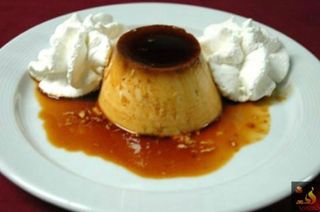 Flan De Huevo Con Nata
