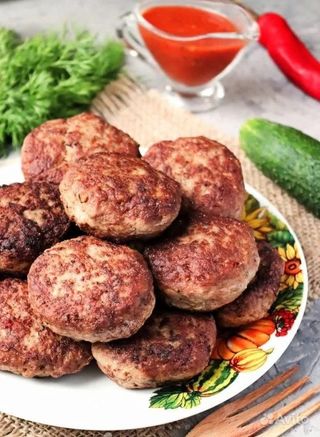 Котлеты говяжьи