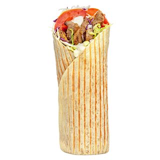 Roasted Pork Gyros tortilla