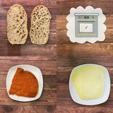 Bocadillo De Sobrasada Y Queso