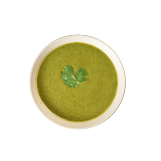 Creme de Vegetais com Espinafres sem Batata - servido frio