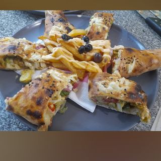 Baguette Farcie viande haché 