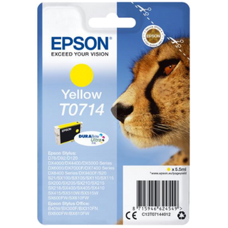 Cartucho De Tinta Epson T0714 Amarillo