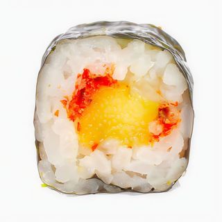 Maki queso y mango spicy (6 piezas)
