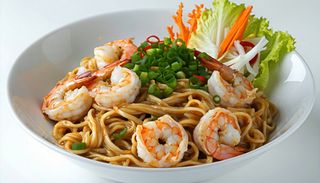 Makaron udon z krewetkami 450g