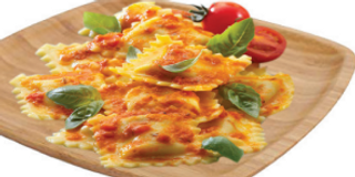 Ravioli, ricotta, spinaci