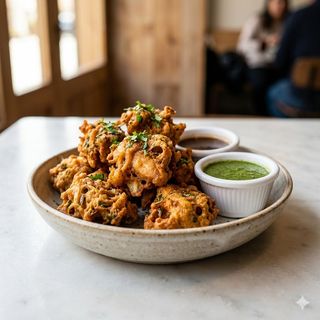 Tapa de pakora de pollo (4 uds.)