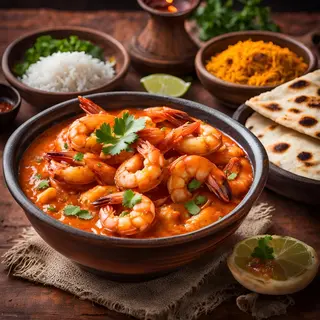 Langostinos Madras