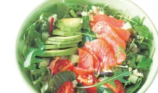 Losos salata